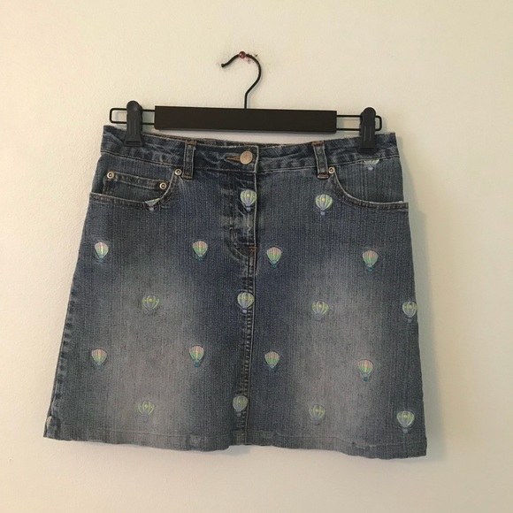 Lilly Pulitzer Dresses & Skirts - Lilly Pulitzer hot air balloon denim skirt